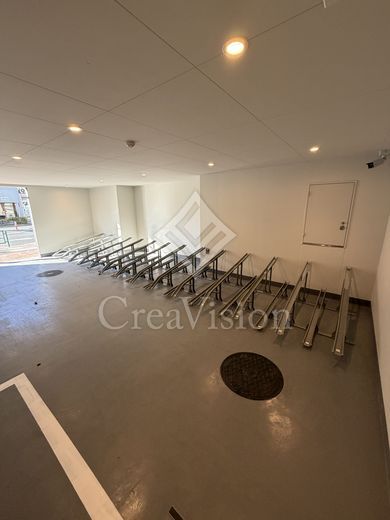 ルフォンリヴェント清澄白河 駐輪場　写真