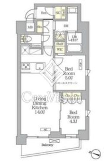 AIFLAT明大前 間取り図