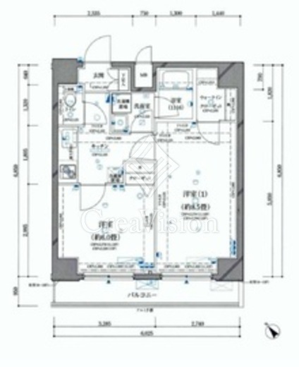 コンシェリア日本橋 間取り図