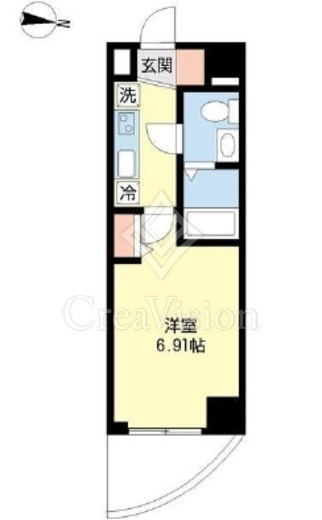 プロシード都立大学2 間取り図