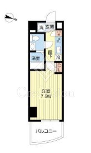 プロシード都立大学2 間取り図