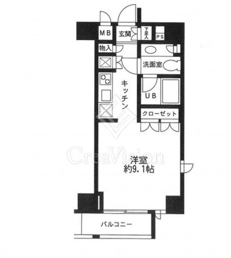 ドゥーエ南麻布 間取り画像