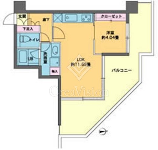 エルスタンザ白金台 間取り図