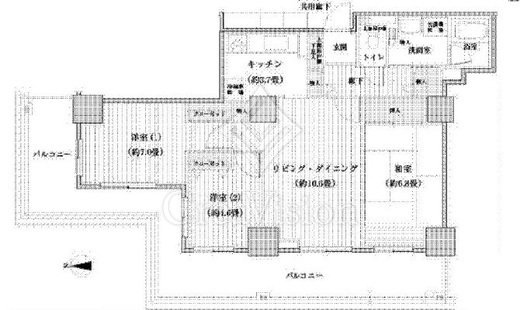 ベルタワー 3LDK　画像