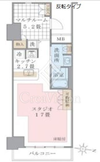 ブリリアイスト東雲キャナルコート 間取り図