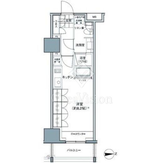 パークハビオ東中野 間取り図