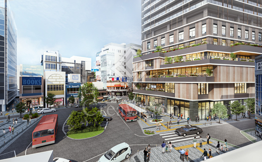 ＪＩＹＵＧＡＯＫＡ　ＭＵＳＥ　ＳＱＵＡＲＥ　ＴＨＥ　ＲＥＳＩＤＥＮＣＥ 外観 物件画像3