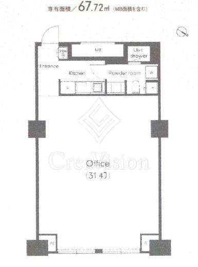 theSOHO (ザソーホー) 間取り図