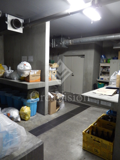 MFPRコート代官山 ゴミ置き場　写真