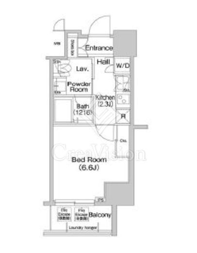 コンフォリア麻布EAST 間取り図