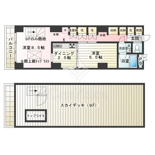 LILIO小石川 間取り写真