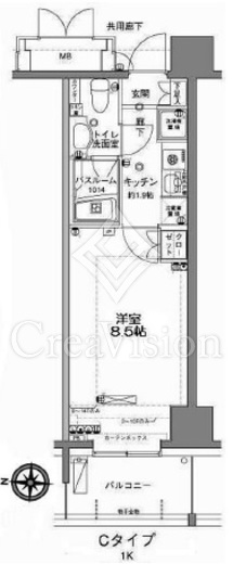 MFPRコート木場公園 間取り写真