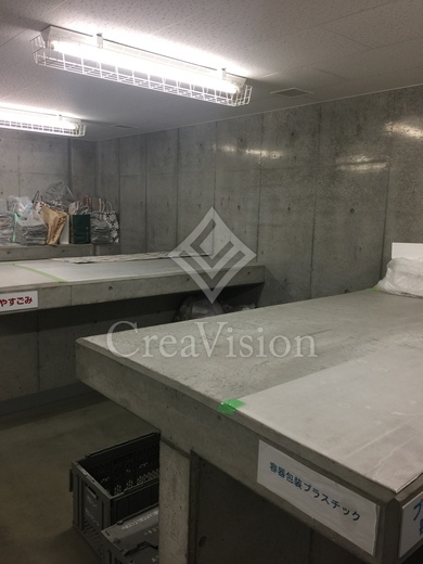 シティハウス門前仲町 ゴミ置き場　写真
