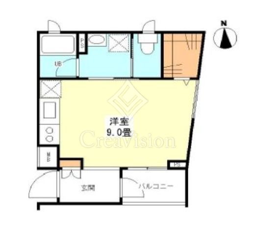 ヴィヴァーチェ高輪 間取り図