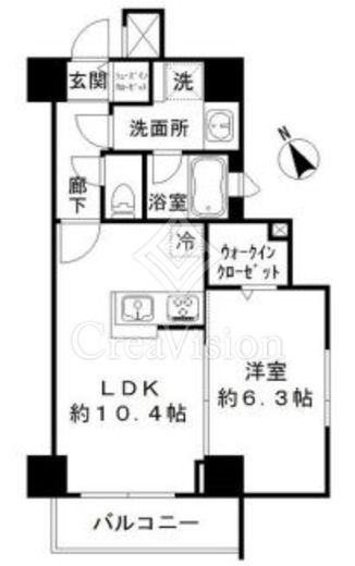 ルシェーヌ恵比寿 1LDK　写真