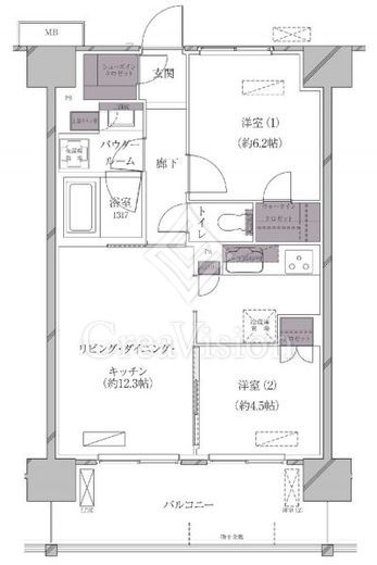 A-standard芝浦 間取り