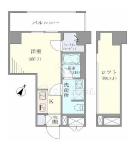 八ツ山三和ハウス 間取り図