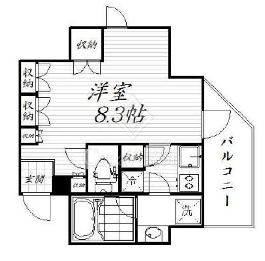 プレミスト新宿山吹 1R　画像