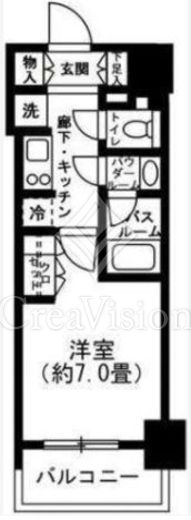 シティハウス東麻布 間取り図