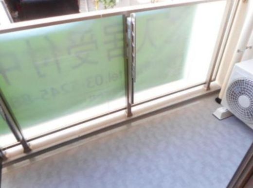 グランヴェガ月島 バルコニー
