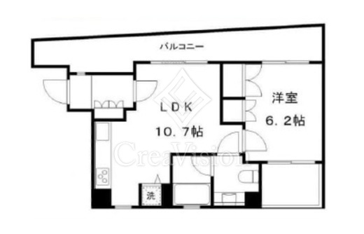 ジェイパーク芝浦ベイサイドスクエア 間取り図