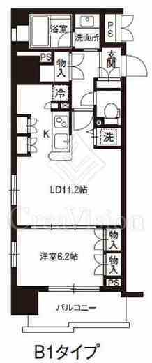 レジディア御茶ノ水 間取り図