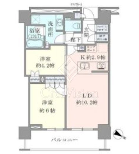 ブリリアザ・タワー東京八重洲アベニュー 間取り図