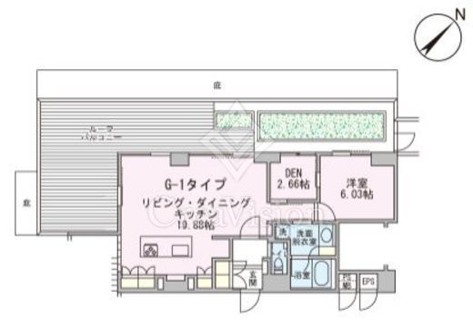 アーバンパーク代々木 間取り図