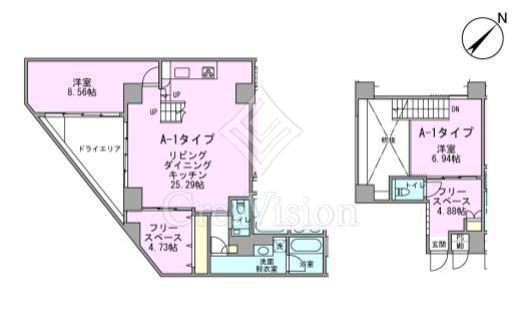 アーバンパーク代々木 間取り図