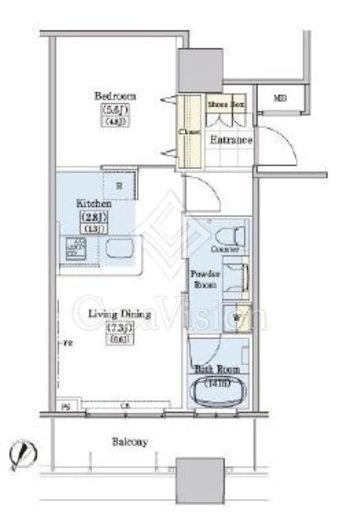 レジディアタワー上池袋 タワー棟 間取り図