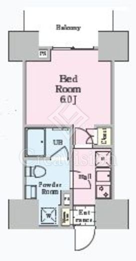 ラベイユ麻布十番 間取り図