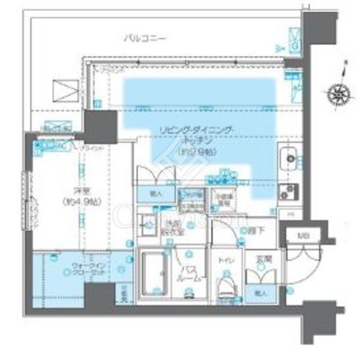 ZOOM神宮前 間取り図