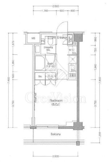 ザ・パークハビオ三軒茶屋テラス 間取り図