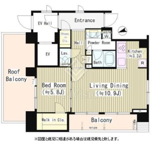 ピエール・リヴィエール白金台 間取り図