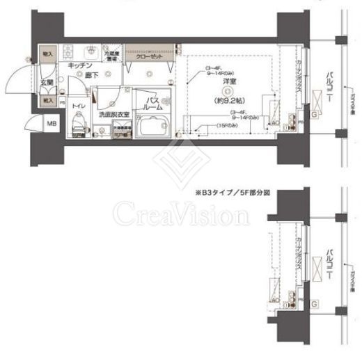 ZOOM西五反田 間取り図