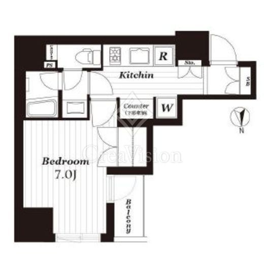 ジーベック大手町 間取り図