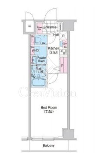 コンフォリア森下ウエスト 間取り図