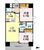D-room早稲田 2LDK　間取り