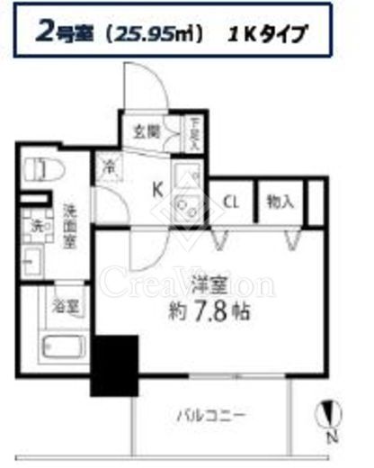 プレール・ドゥーク浅草橋 間取り図