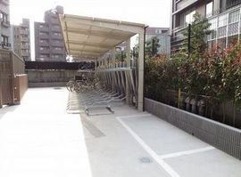グランレ・ジェイド渋谷富ヶ谷 駐輪場