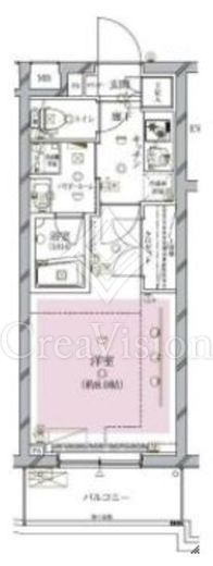 クレイシア目黒碑文谷 間取り図