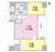リバーレ東新宿 2LDK　間取り図