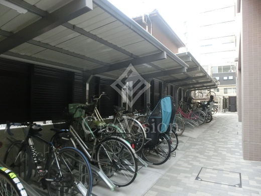 プラウド門前仲町ディアージュ 駐輪場　画像
