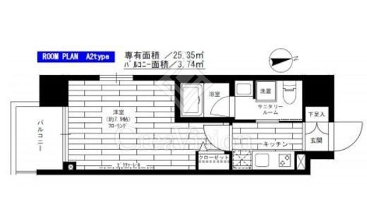 グランドコンシェルジュ新御徒町駅前 1R・1K 物件画像1