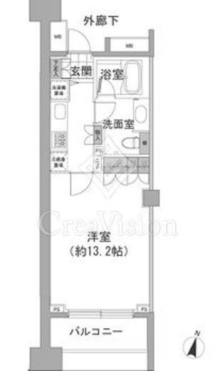 アビティ目黒 間取り図