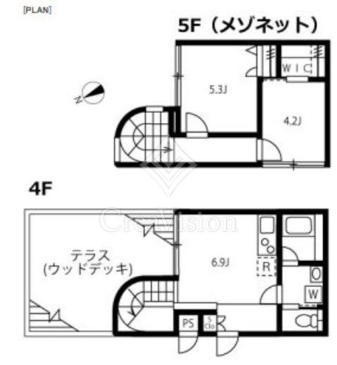 リーガランド恵比寿 間取り図