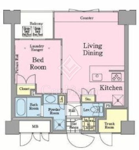 東神田テラスレジデンス 間取り図