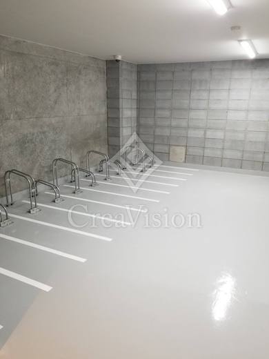 グランステージヒルズ旗の台 駐輪場　写真