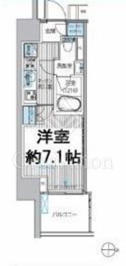 ヒューリックレジデンス新御茶ノ水 間取り図