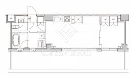 プラウドフラット戸越公園 間取り図